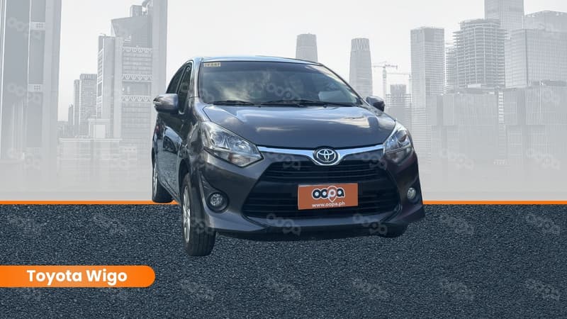 Toyota Wigo for rent at Consular Garage