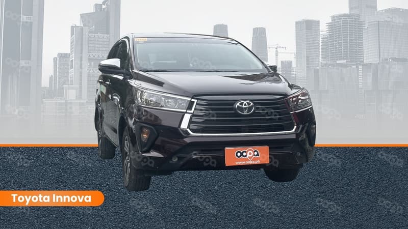 Toyota Innova for rent at San Juan Garage