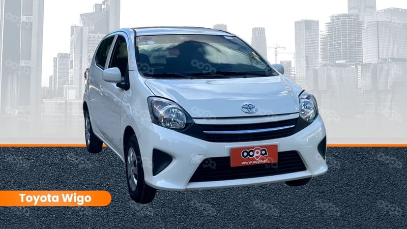 Toyota Wigo for rent at San Juan Garage