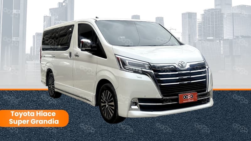 Toyota Super Grandia for rent