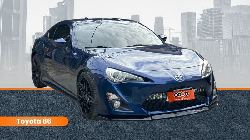 Toyota 86 for rent in the Philippines
