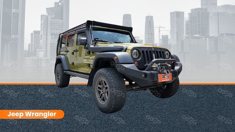 Jeep Wrangler for rent in the Philippines