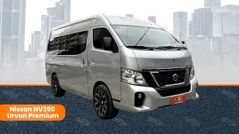 Nissan NV350 for rent at Buendia Garage