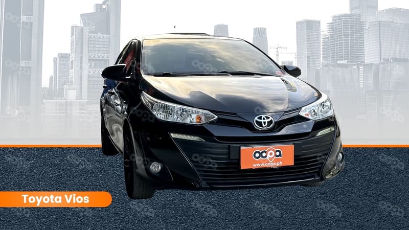 Toyota Vios for rent at Regalado Garage