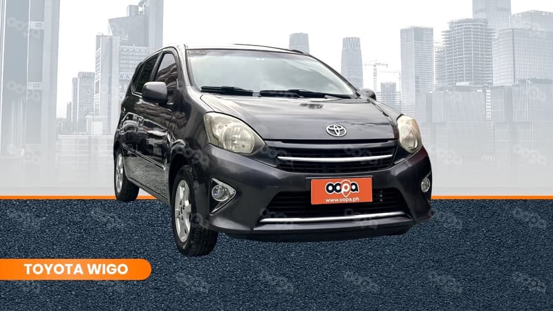 Toyota Wigo for rent at San Juan Garage
