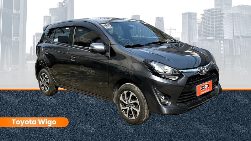 Toyota Wigo for rent at Regalado Garage