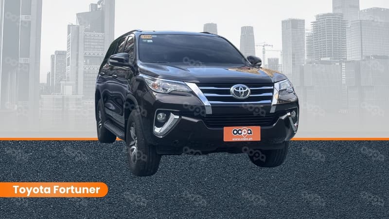 Toyota Fortuner for rent in the Philippines